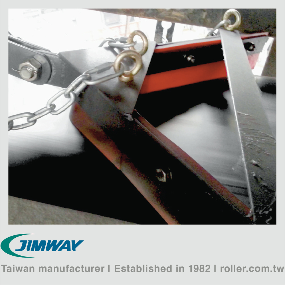 NVC belt cleaner