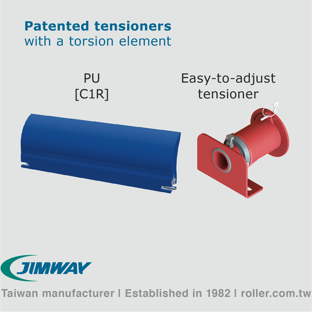 tensioner with the torsion element