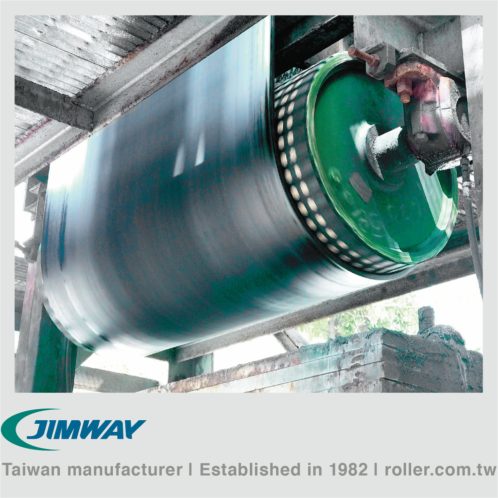 round ceramic pulley lagging